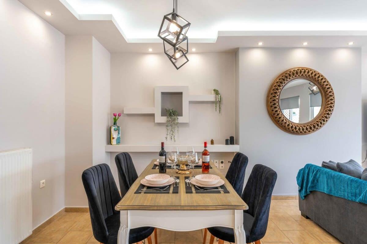 Sitia Panoramic Penthouse - Close To Sandy Beach - Private Parking Exterior photo